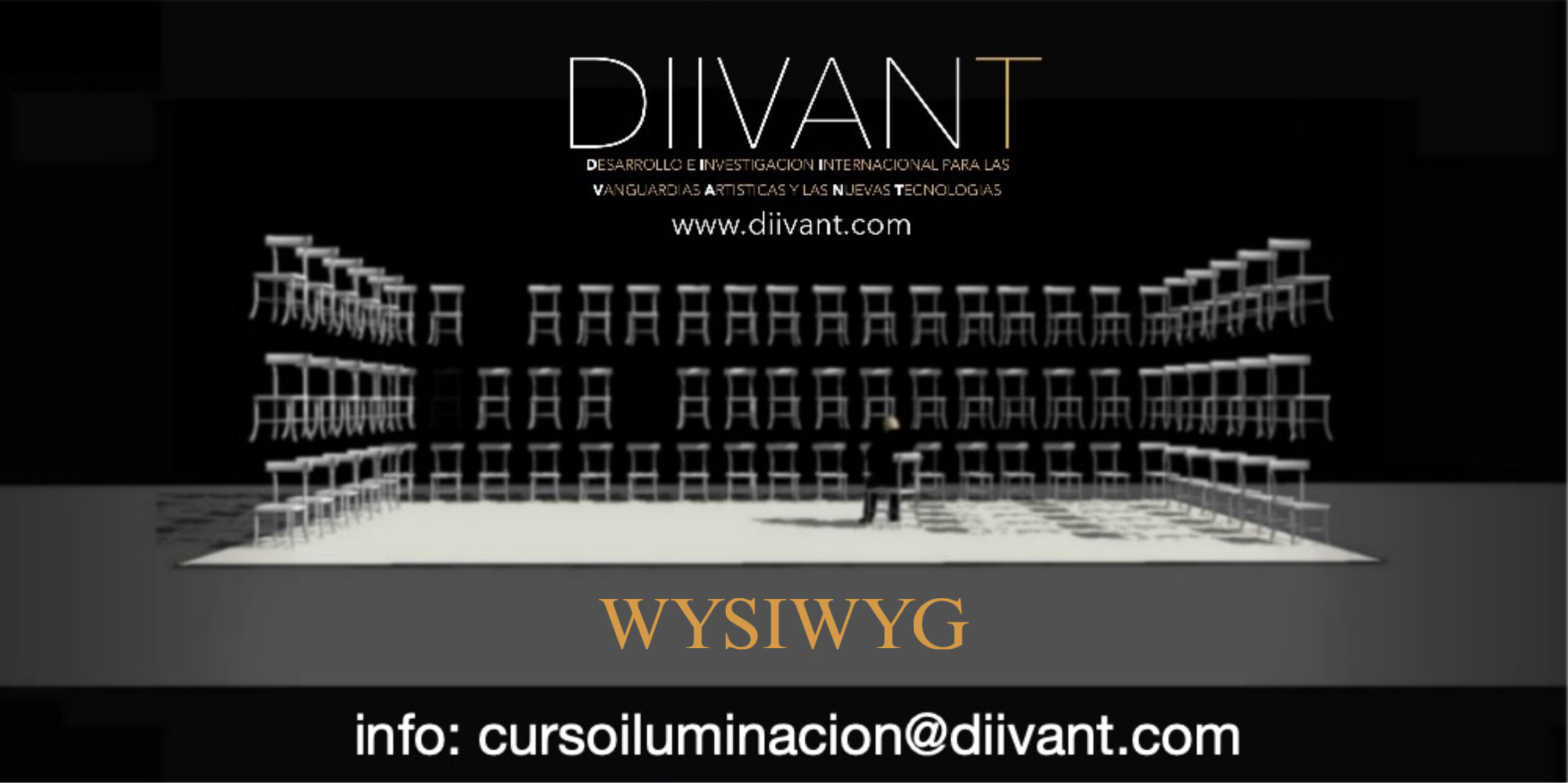 Visualización avanzada WYSIWYG DiiVANT curso espectáculo escenografía portfolio